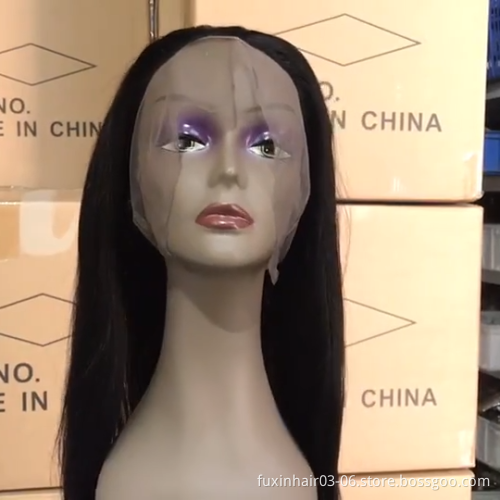 Wholesale Lots Perruque Wave Human Hair Wigs Brazilian Thin Film Hd Full Lace Virgin Hair Wigs Transparent Wig Bleached Knots